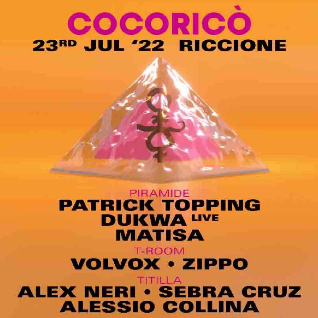 Patrick Topping @ Cocoricò 23 Luglio 2022