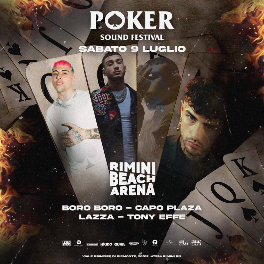 Poker @ Rimini Beach Arena Luglio 2022