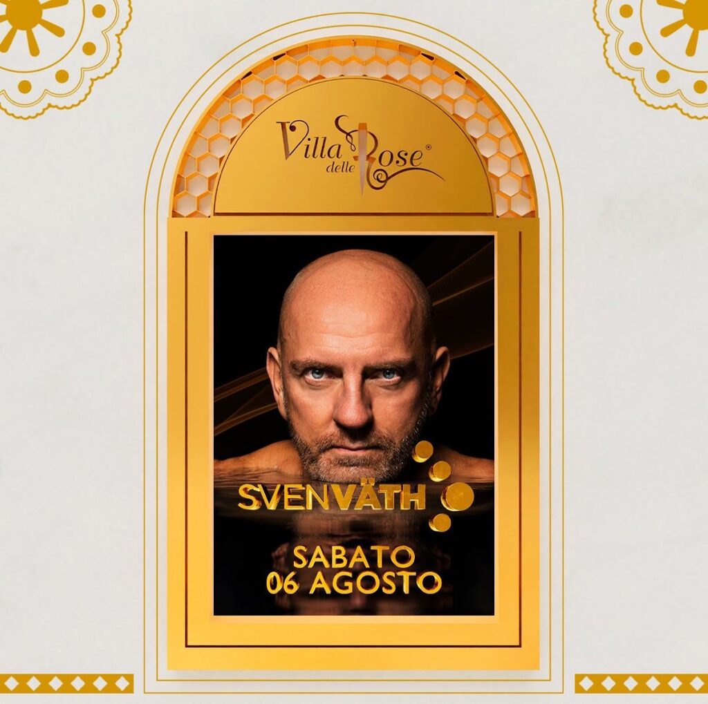 Sven vath @ villa delle rose 06 agosto 2022