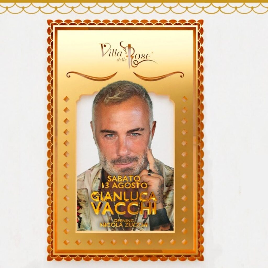 Gianluca vacchi @ vdr ago 2022