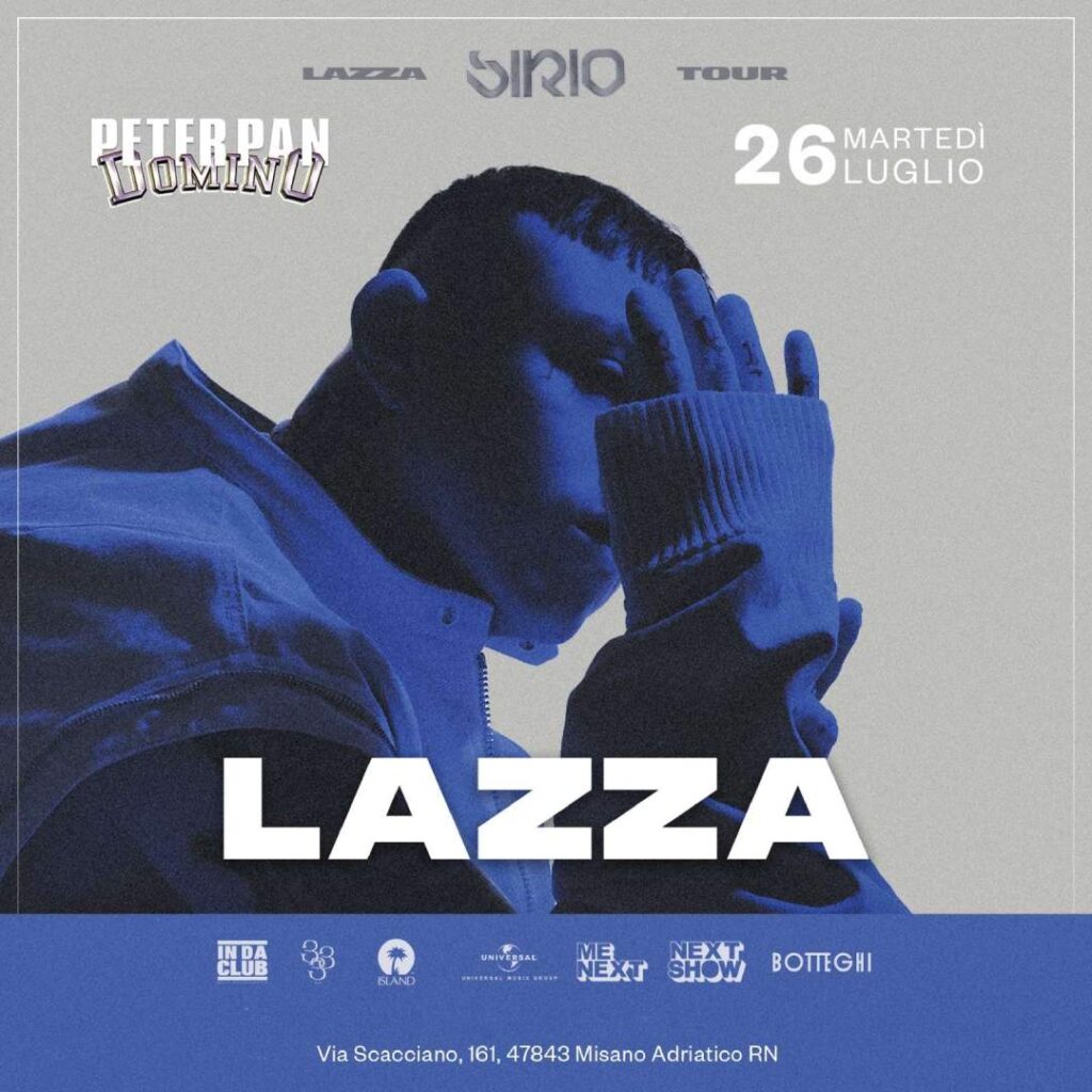 Lazza @ Peter Pan Luglio 2022