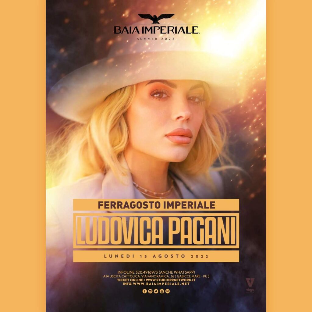 Ludovica Pagani @ Baia 15 Ago 2022