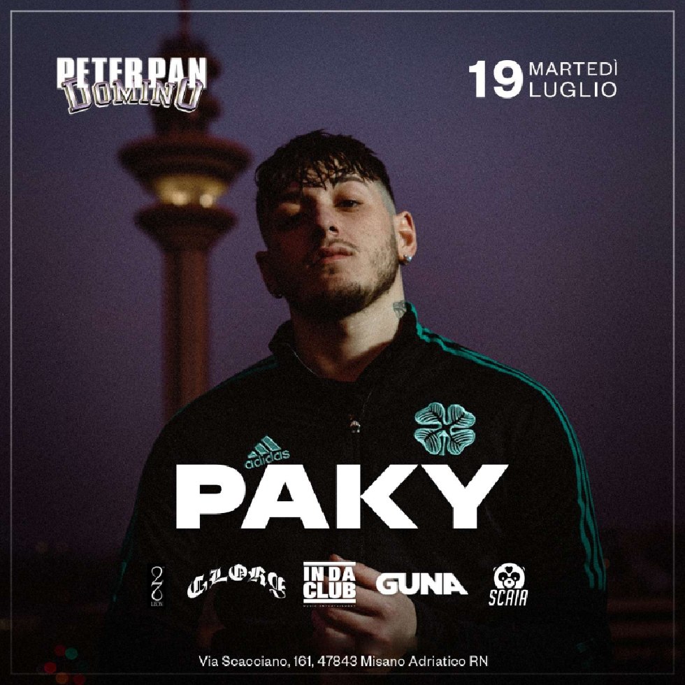 Paky @ Peter pan 19 Luglio 2022