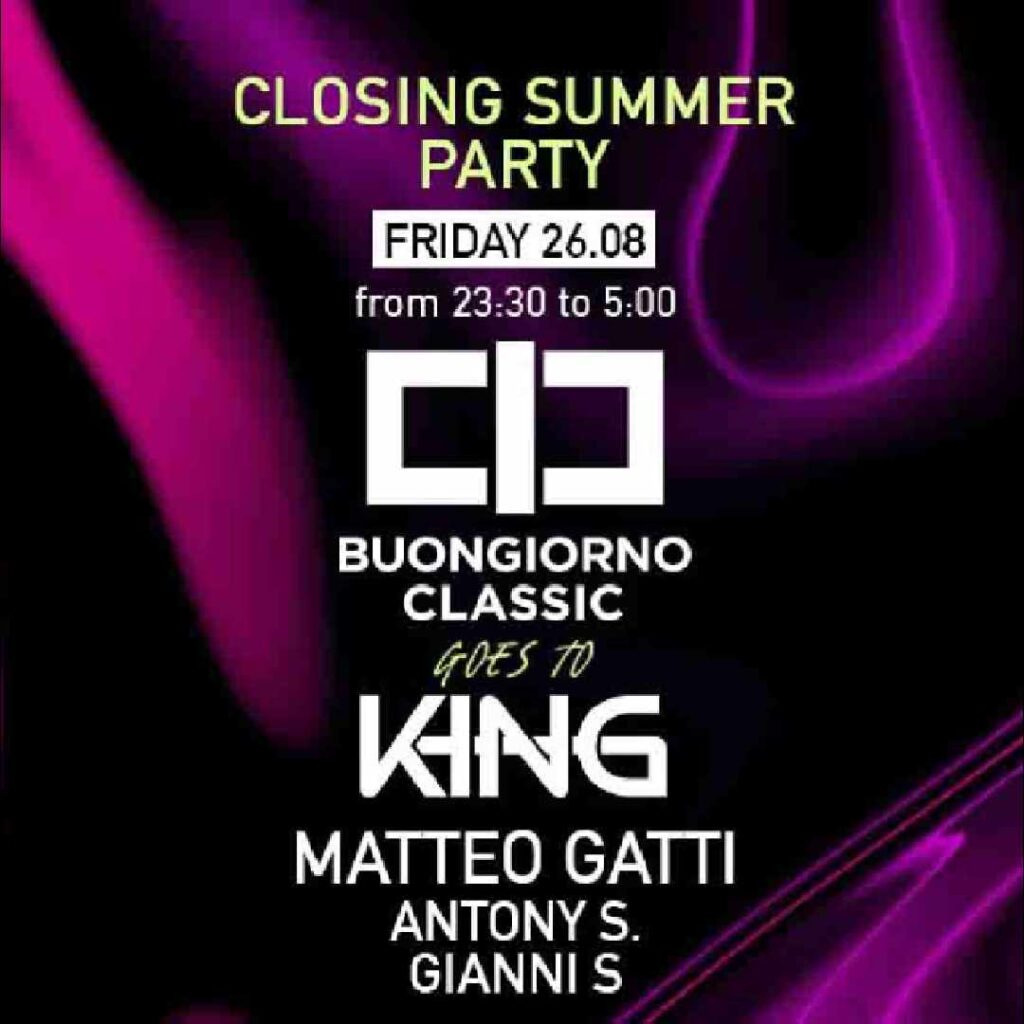 Buongiorno Classic @ King ago 2022