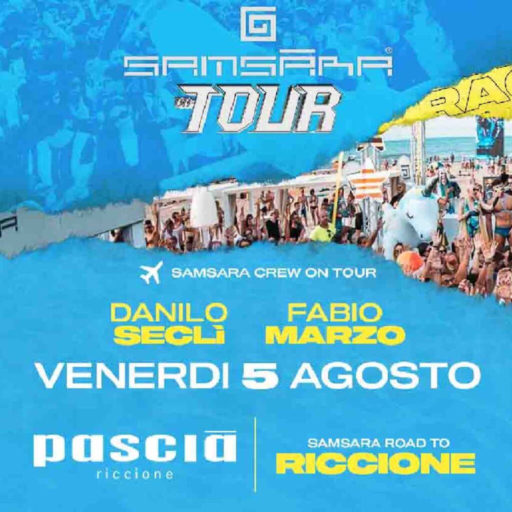 Samsara On Tour @ Pascià 5 ago 2022