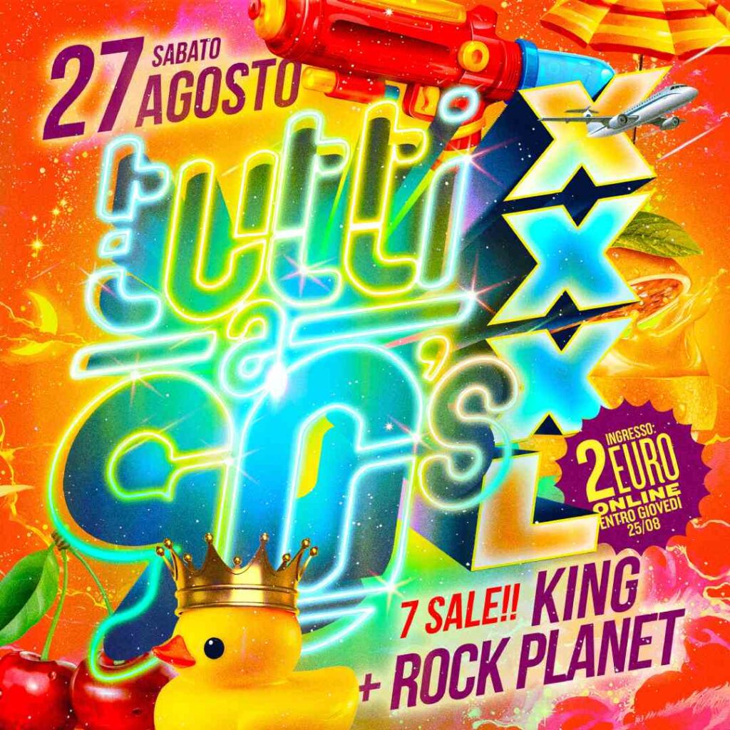 Tutti a 90's xxxl @ King & RockPlanet 27 ago 2022 (2)