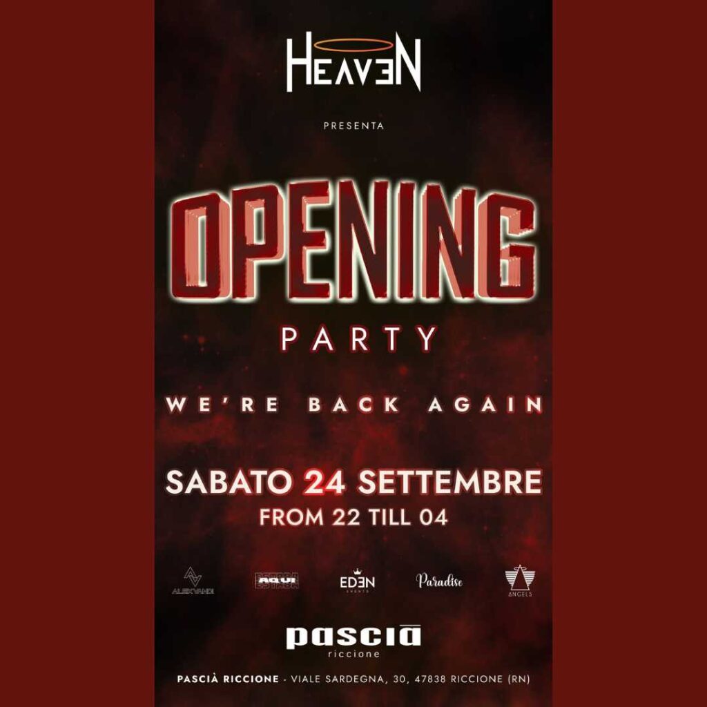 Heaven @ Pascià 24 9 2022